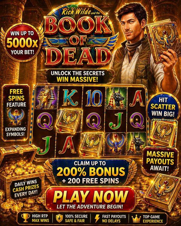 Book of Dead slot by Play'n GO